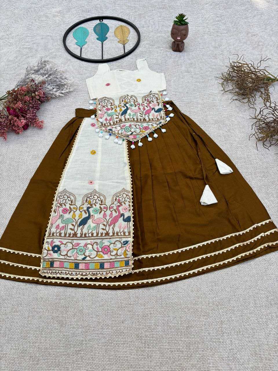 Ynf Soft Cotton RIN107 319 Kids Wear Wholesale Kids Frocks Girls Cotton Frocks Kids Designer Frock Manufacturer