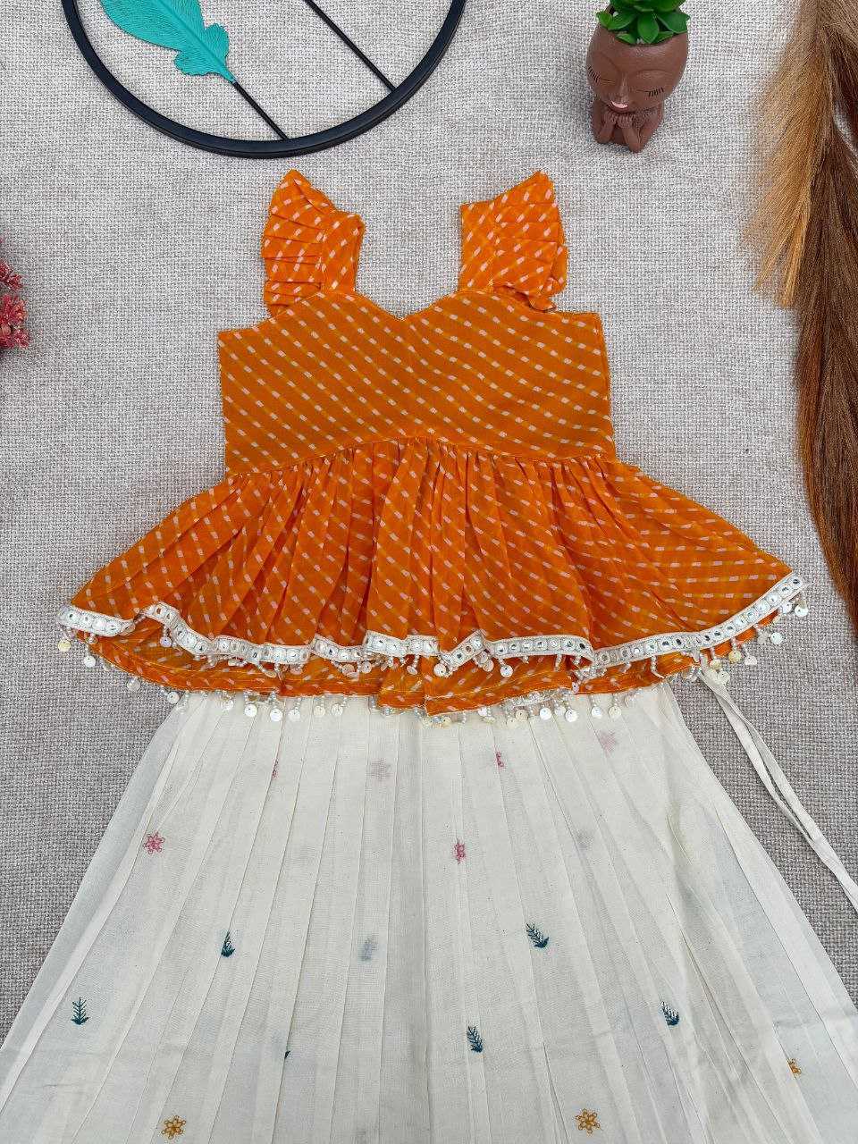 Ynf Soft Cotton RIN107 320 Kids Wear Wholesale Girls Frock Girls Cotton Frocks Kids Designer Frock Manufacturer