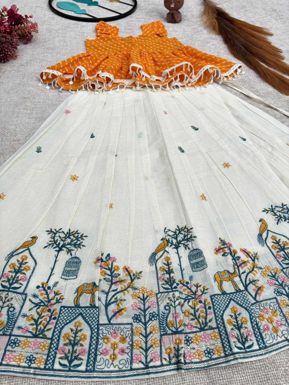 Ynf Soft Cotton RIN107 320 Kids Wear Wholesale Girls Frock Girls Cotton Frocks Kids Designer Frock Manufacturer