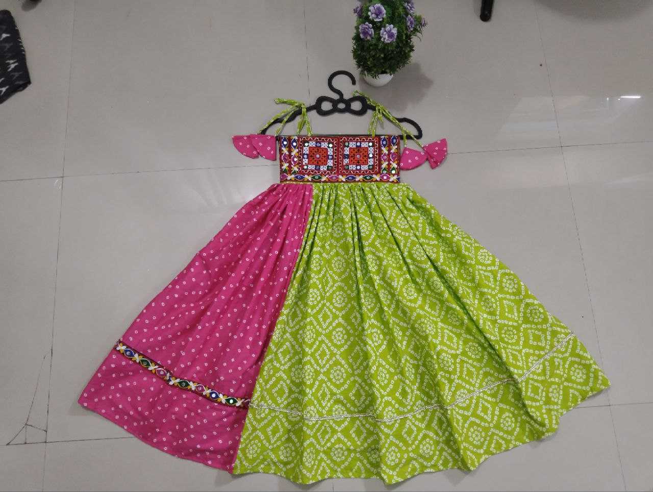 Ynf Soft Cotton RIN107 326 Kids Wear Wholesale Kids Traditional Outfits Kids Anarkali Suits Kids Navratri Outfits Manufacturer