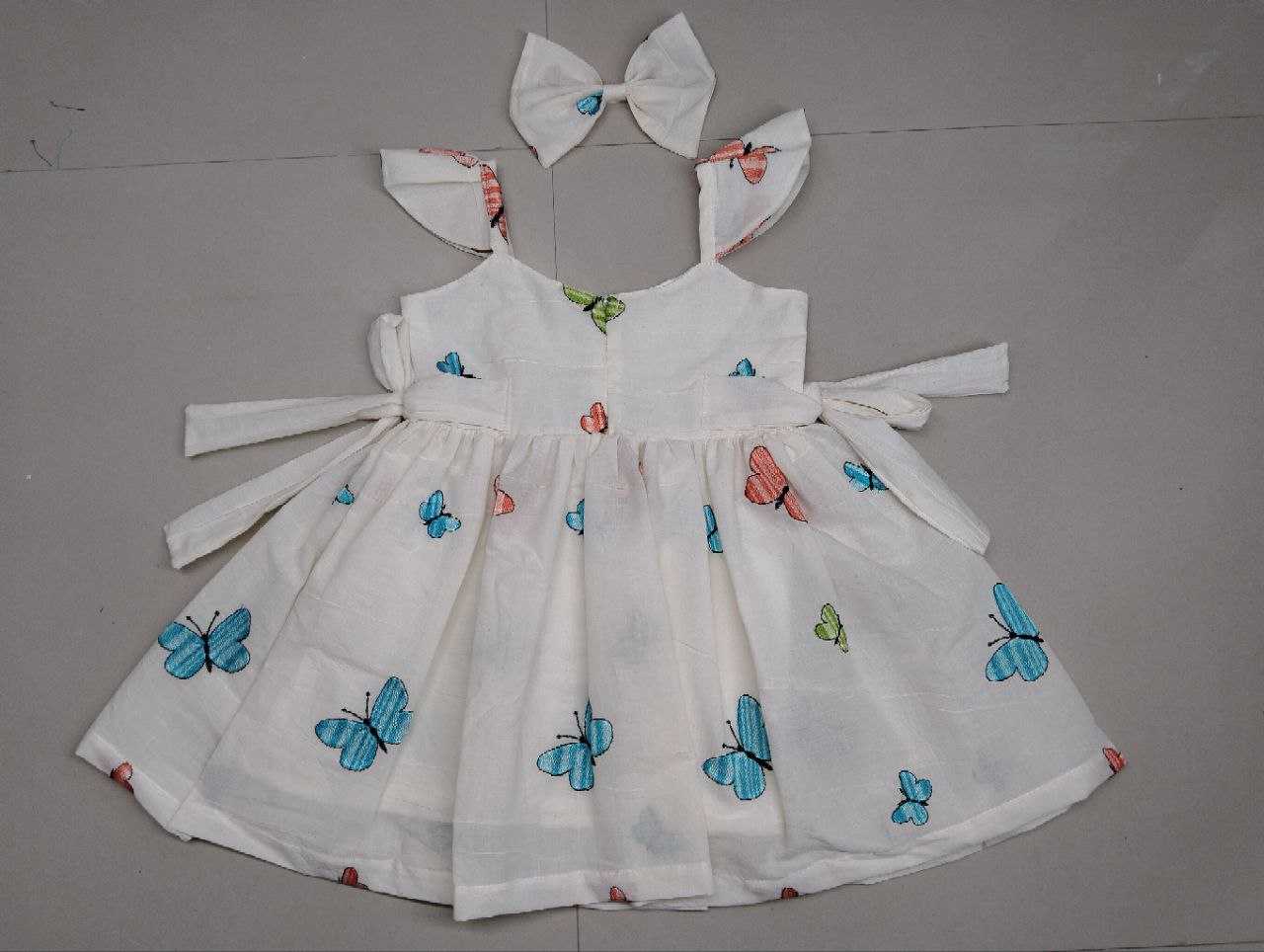 Ynf Soft Cotton RIN107 328 Kids Wear Wholesale Kids Frocks Girls Frock Girls Cotton Frocks Manufacturer