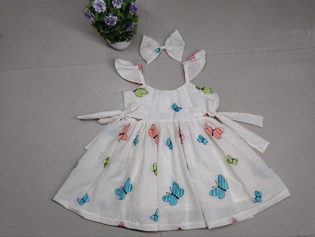 Ynf Soft Cotton RIN107 328 Kids Wear Wholesale Kids Frocks Girls Frock Girls Cotton Frocks Manufacturer