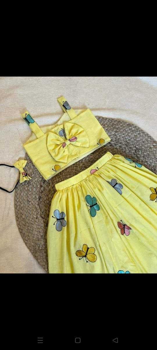 Ynf Soft Cotton RIN107 329 Kids Wear Wholesale Kids Lehenga Kids Traditional Outfits Baby Girl Lehenga Manufacturer