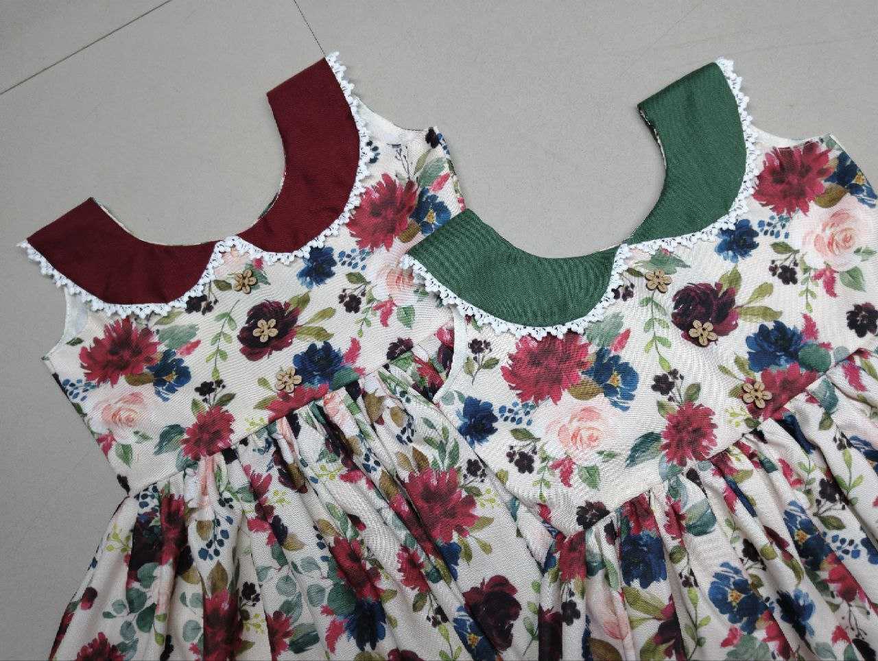 Ynf Soft Cotton RIN107 335 Kids Wear Wholesale Kids Frocks Girls Frock Girls Cotton Frocks Manufacturer