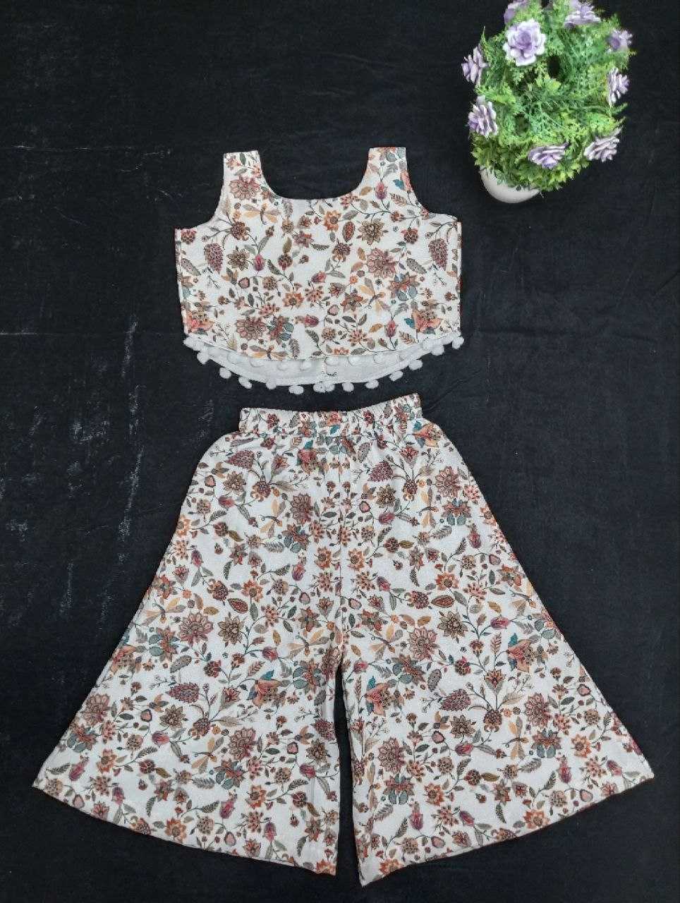 Ynf Soft Cotton RIN107 337 Kids Wear Wholesale Top & Pant Kids Co-ord Set Kids Indo-Western Wear Manufacturer