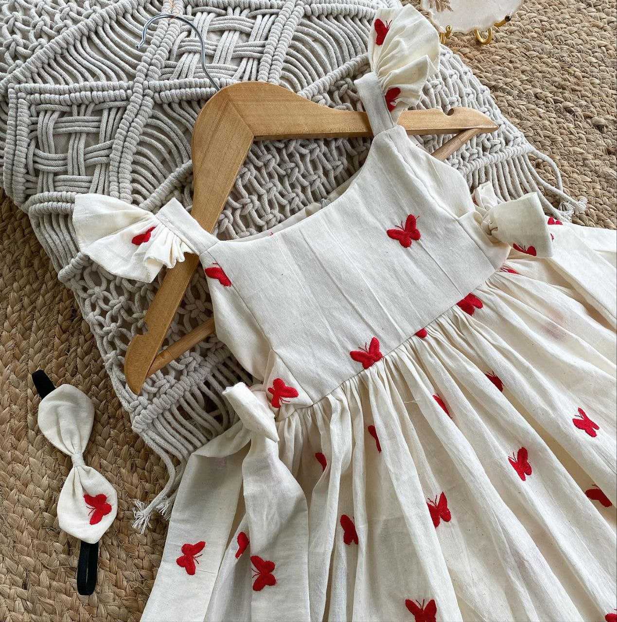 Ynf Soft Cotton RIN107 340 Kids Wear Wholesale Kids Frocks Girls Frock Girls Cotton Frocks Manufacturer
