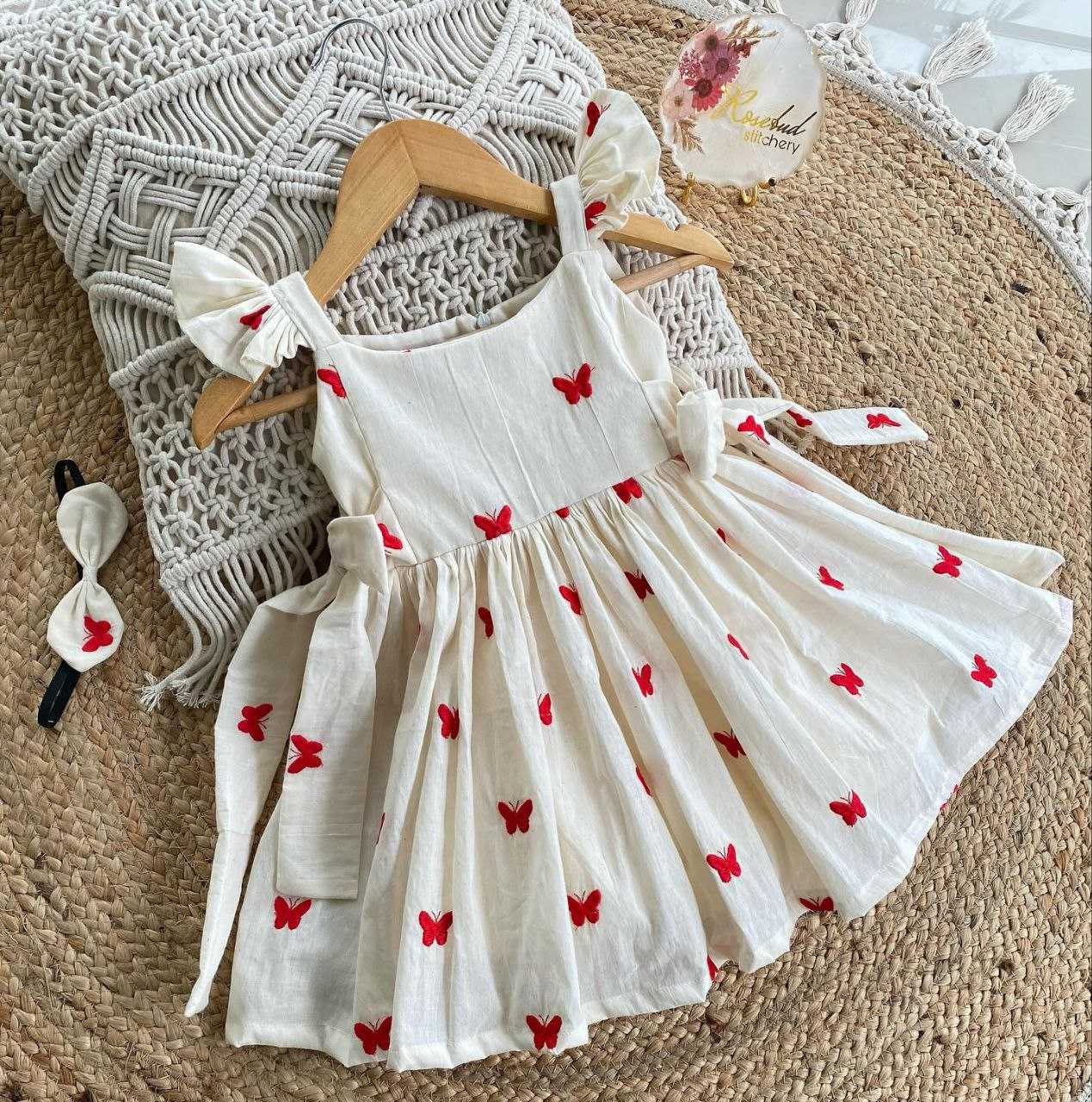 Ynf Soft Cotton RIN107 340 Kids Wear Wholesale Kids Frocks Girls Frock Girls Cotton Frocks Manufacturer