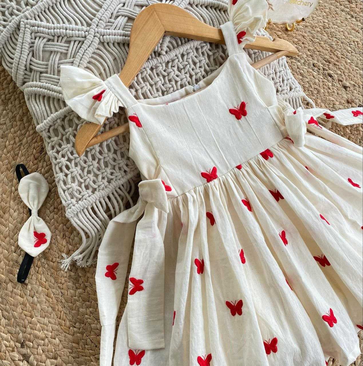 Ynf Soft Cotton RIN107 340 Kids Wear Wholesale Kids Frocks Girls Frock Girls Cotton Frocks Manufacturer