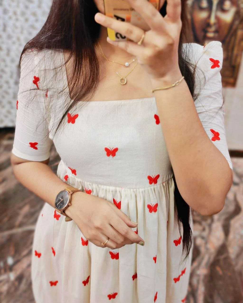 Ynf Soft Cotton RIN107 341 Suits & Dresses Wholesale Dresses Casual Dresses Printed Dresses Manufacturer