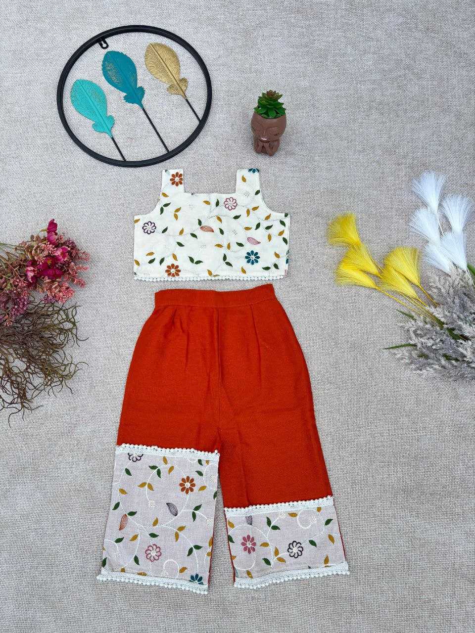Ynf Soft Cotton RIN107 381 Kids Wear Wholesale Kids Co-ord Set Kids Festive Wear Manufacturer
