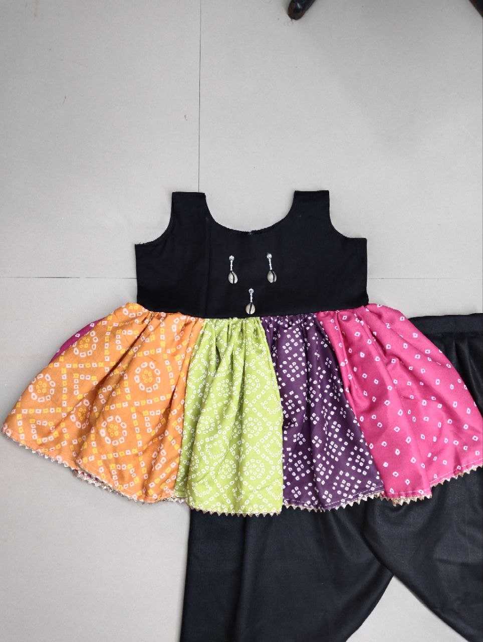 Ynf Soft Cotton RIN107 Kids Wear Wholesale Kids Traditional Outfits Kids Kurta Pajama Kids Navratri Outfits Manufacturer