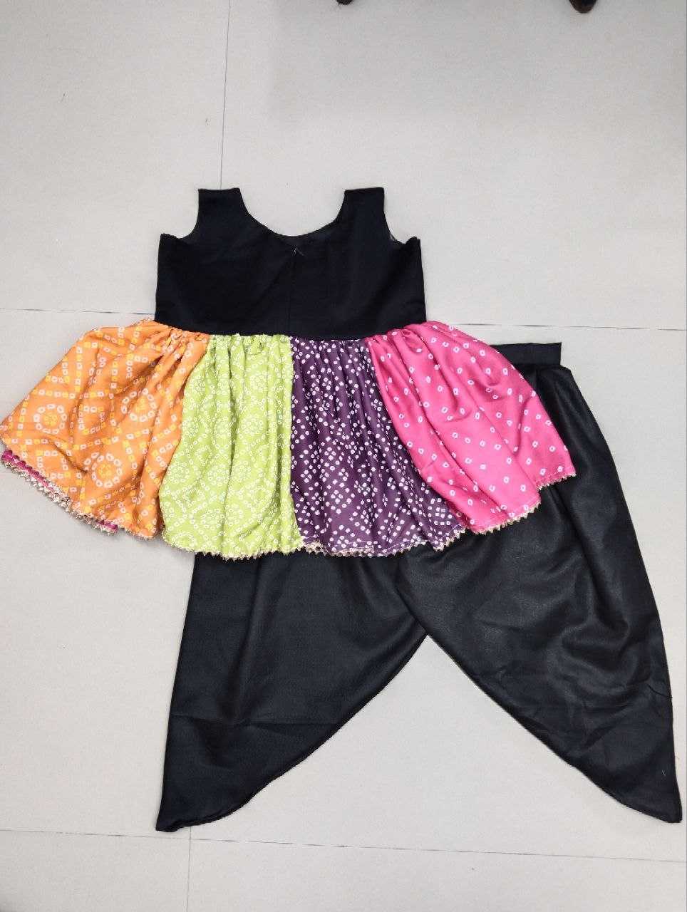 Ynf Soft Cotton RIN107 Kids Wear Wholesale Kids Traditional Outfits Kids Kurta Pajama Kids Navratri Outfits Manufacturer