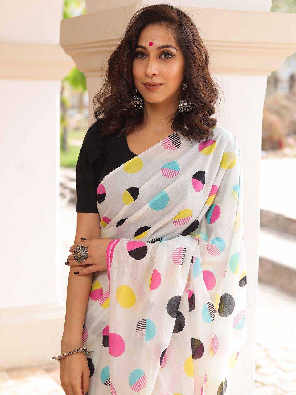 Ynf Soft Cotton RIN229 101 Sarees Wedding Collections Festive Collections Wholesale Block Print Sarees Cotton Sarees Sarees With Blouse Manufacturer