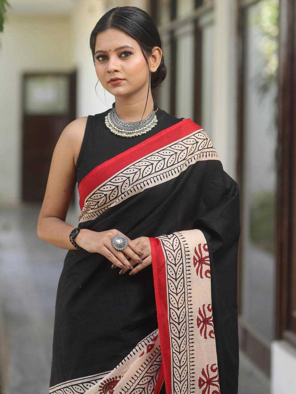 Ynf Soft Cotton RIN229 85 Sarees Wedding Collections Festive Collections Wholesale Block Print Sarees Cotton Sarees Sarees With Blouse Manufacturer
