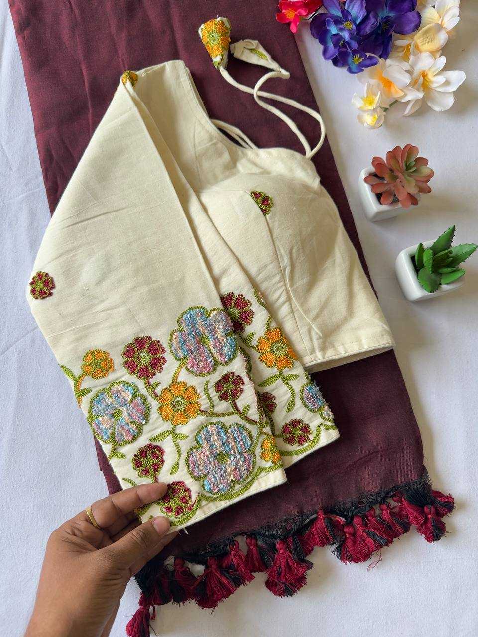 Ynf Soft Cotton Silk KESH437 PomPom Silk Sarees Wedding Collections Festive Collections Wholesale Designer Silk Sarees Cotton Silk Sarees Silk Sarees For Weddings Manufacturer