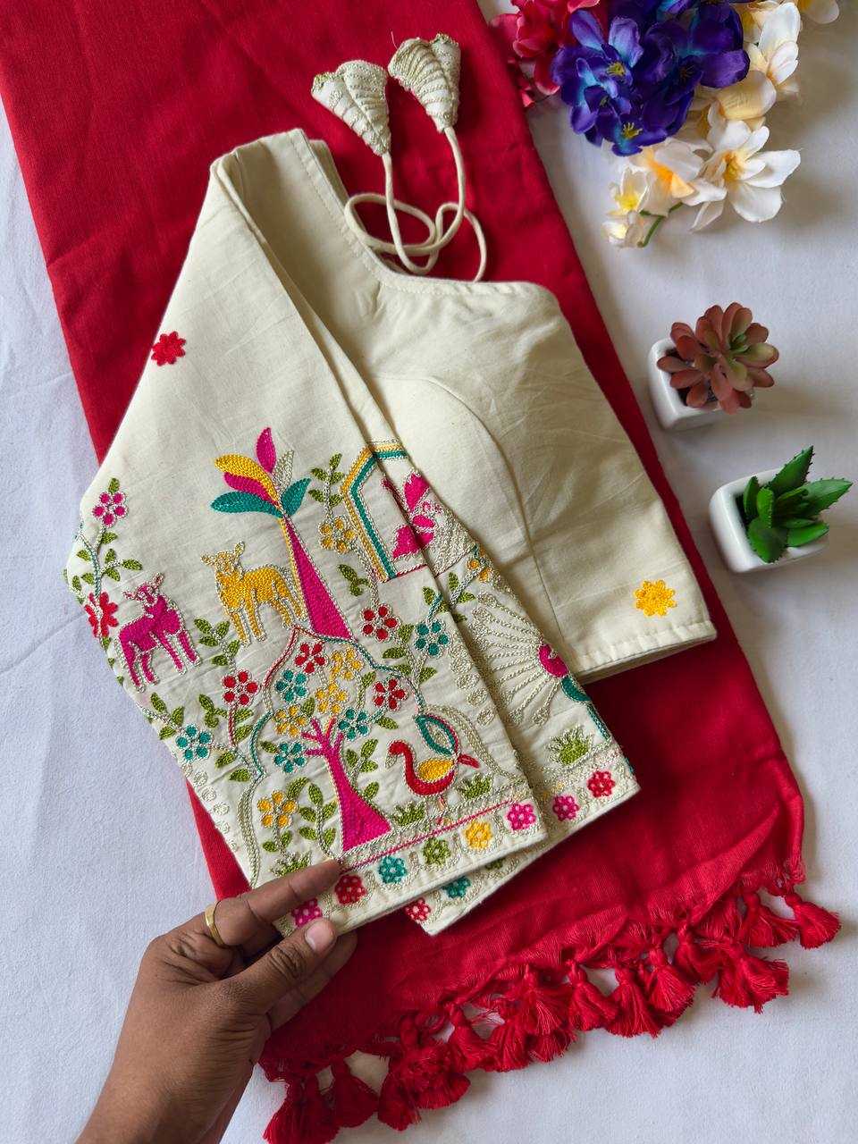 Ynf Soft Cotton Silk KESH437 PomPom Silk Sarees Wedding Collections Festive Collections Wholesale Designer Silk Sarees Cotton Silk Sarees Silk Sarees For Weddings Manufacturer