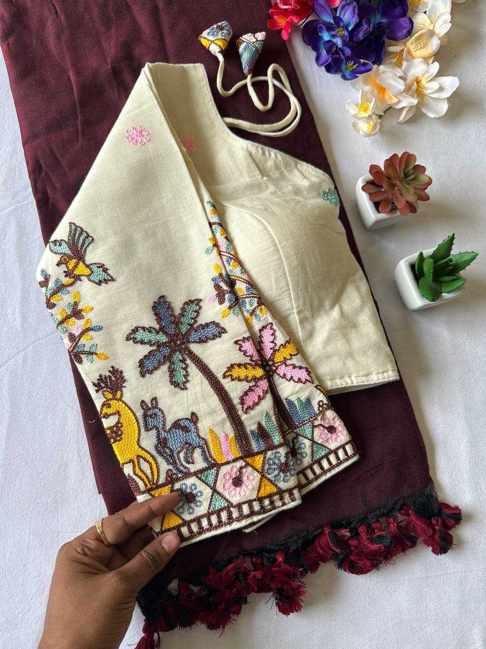 Ynf Soft Cotton Silk KESH437 PomPom Silk Sarees Wedding Collections Festive Collections Wholesale Designer Silk Sarees Cotton Silk Sarees Silk Sarees For Weddings Manufacturer