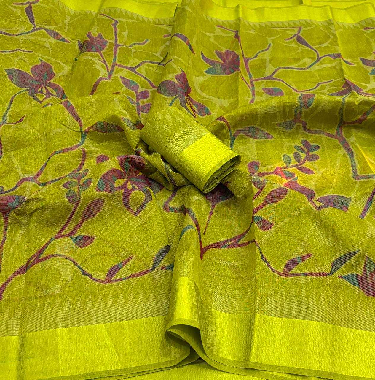 Ynf Soft Cotton Silk RIN203 Nd Silk Sarees Wedding Collections Festive Collections Wholesale Printed Silk Saree Cotton Silk Sarees Zari Border Silk Sarees Manufacturer