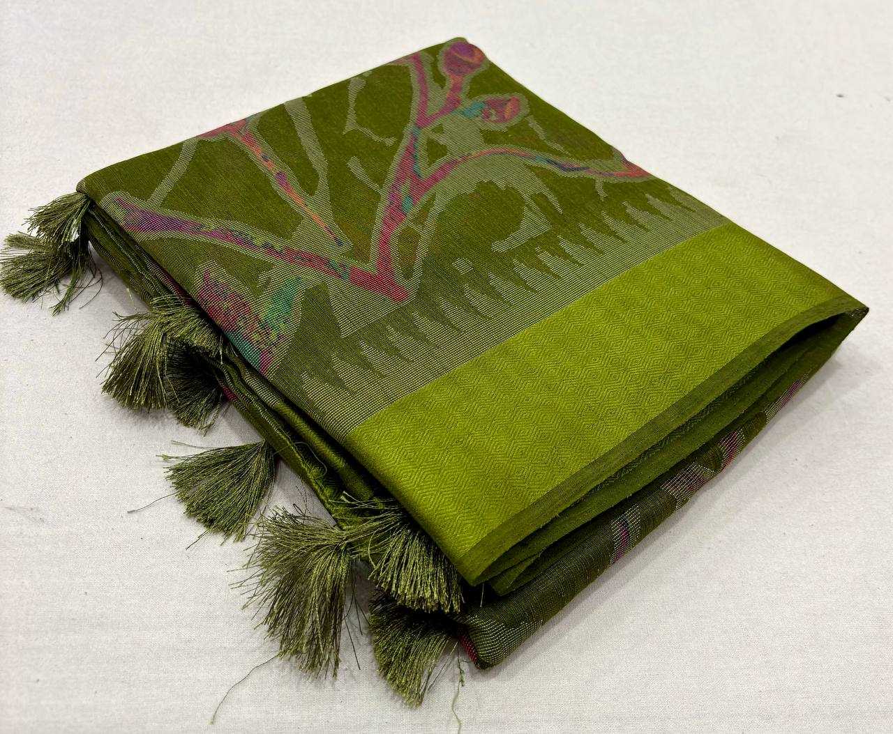 Ynf Soft Cotton Silk RIN203 Nd Silk Sarees Wedding Collections Festive Collections Wholesale Printed Silk Saree Cotton Silk Sarees Zari Border Silk Sarees Manufacturer