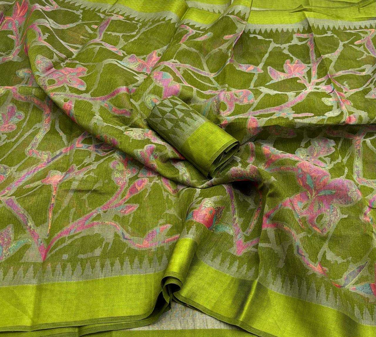 Ynf Soft Cotton Silk RIN203 Nd Silk Sarees Wedding Collections Festive Collections Wholesale Printed Silk Saree Cotton Silk Sarees Zari Border Silk Sarees Manufacturer