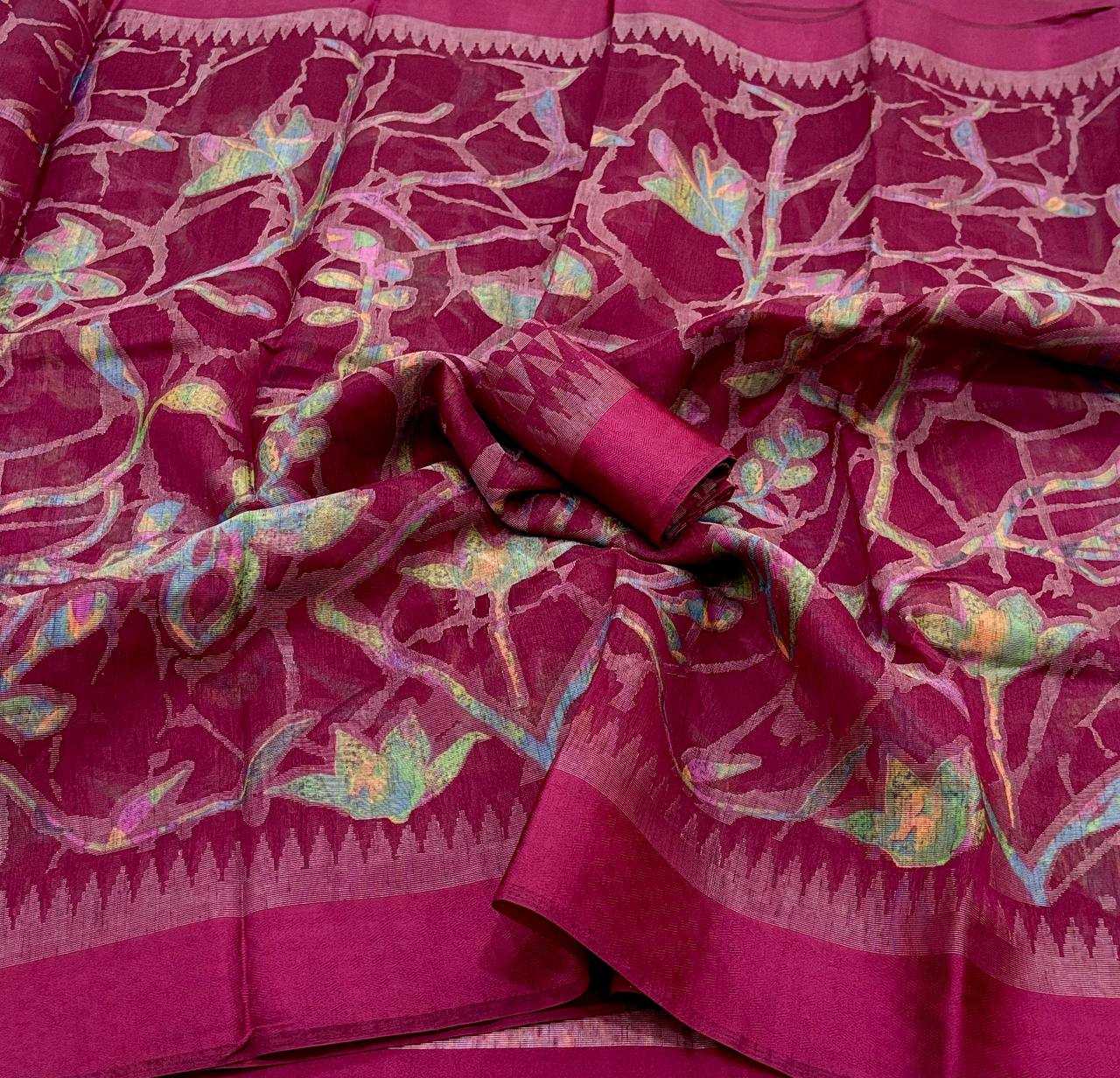 Ynf Soft Cotton Silk RIN203 Nd Silk Sarees Wedding Collections Festive Collections Wholesale Printed Silk Saree Cotton Silk Sarees Zari Border Silk Sarees Manufacturer
