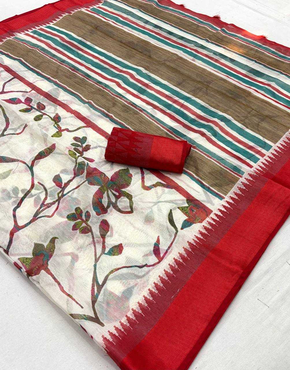 Ynf Soft Cotton Silk RIN203 Nd Silk Sarees Wedding Collections Festive Collections Wholesale Printed Silk Saree Cotton Silk Sarees Zari Border Silk Sarees Manufacturer