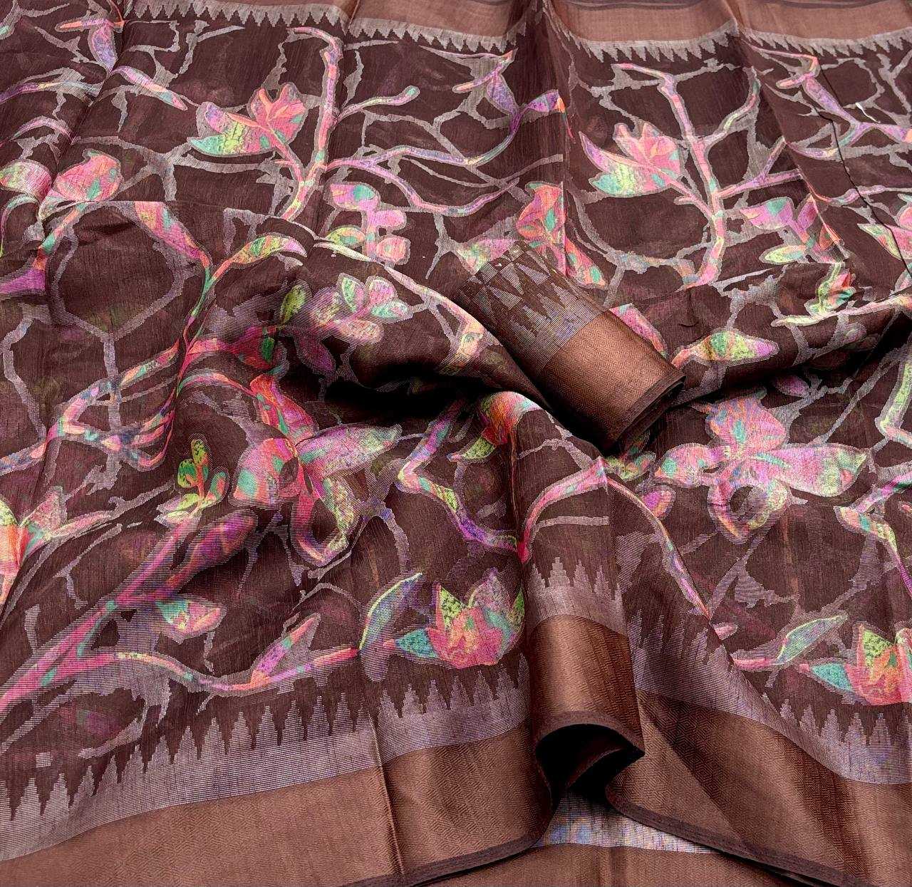 Ynf Soft Cotton Silk RIN203 Nd Silk Sarees Wedding Collections Festive Collections Wholesale Printed Silk Saree Cotton Silk Sarees Zari Border Silk Sarees Manufacturer