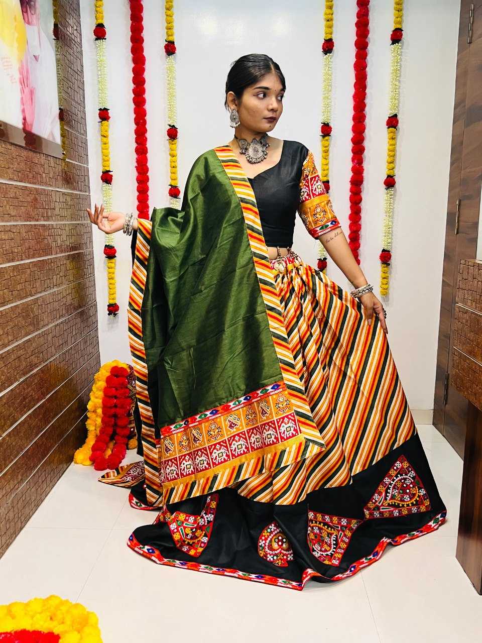 Ynf Soft Cotton Silk RIN227 7047 Lehengas Wedding Collections Festive Collections Wholesale Silk Lehenga Lehenga With Dupatta Lehenga With Blouse Manufacturer