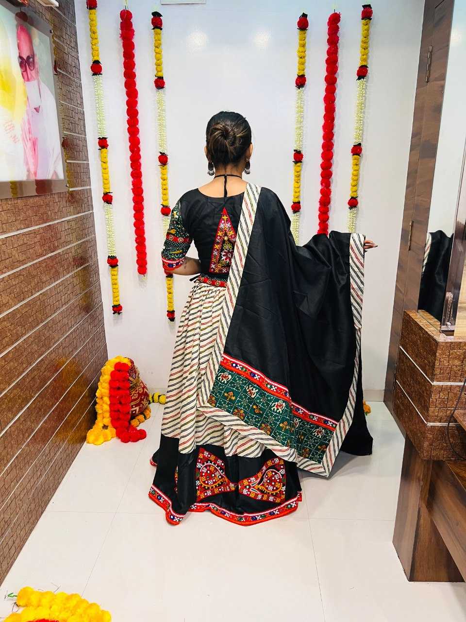 Ynf Soft Cotton Silk RIN227 7048 Lehengas Wedding Collections Festive Collections Wholesale Silk Lehenga Lehenga With Blouse Navratri Chaniya Choli Manufacturer