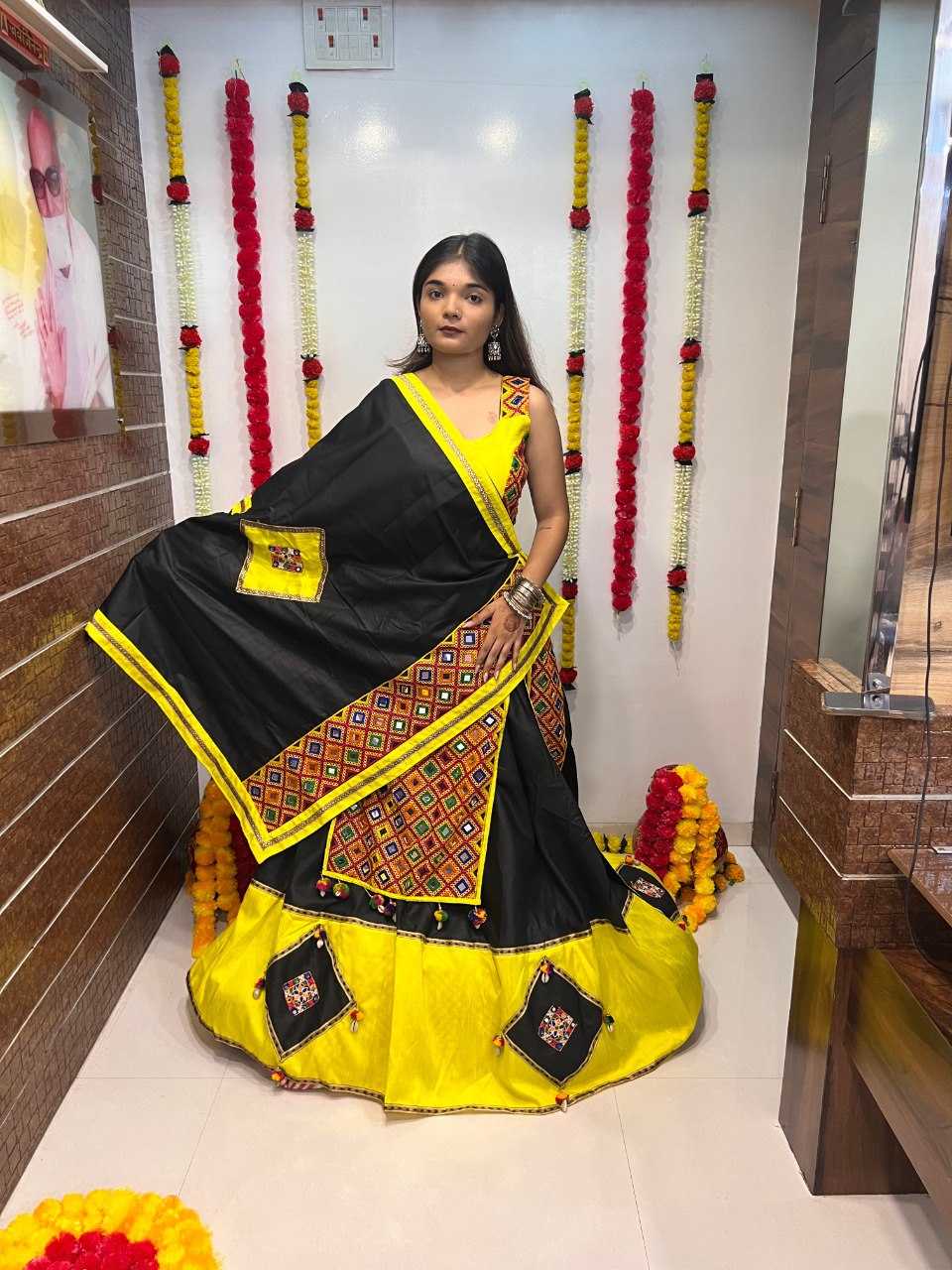 Ynf Soft Cotton Silk RIN227 7052 Lehengas Wedding Collections Festive Collections Wholesale Designer Lehenga Choli Lehenga With Blouse Navratri Chaniya Choli Manufacturer