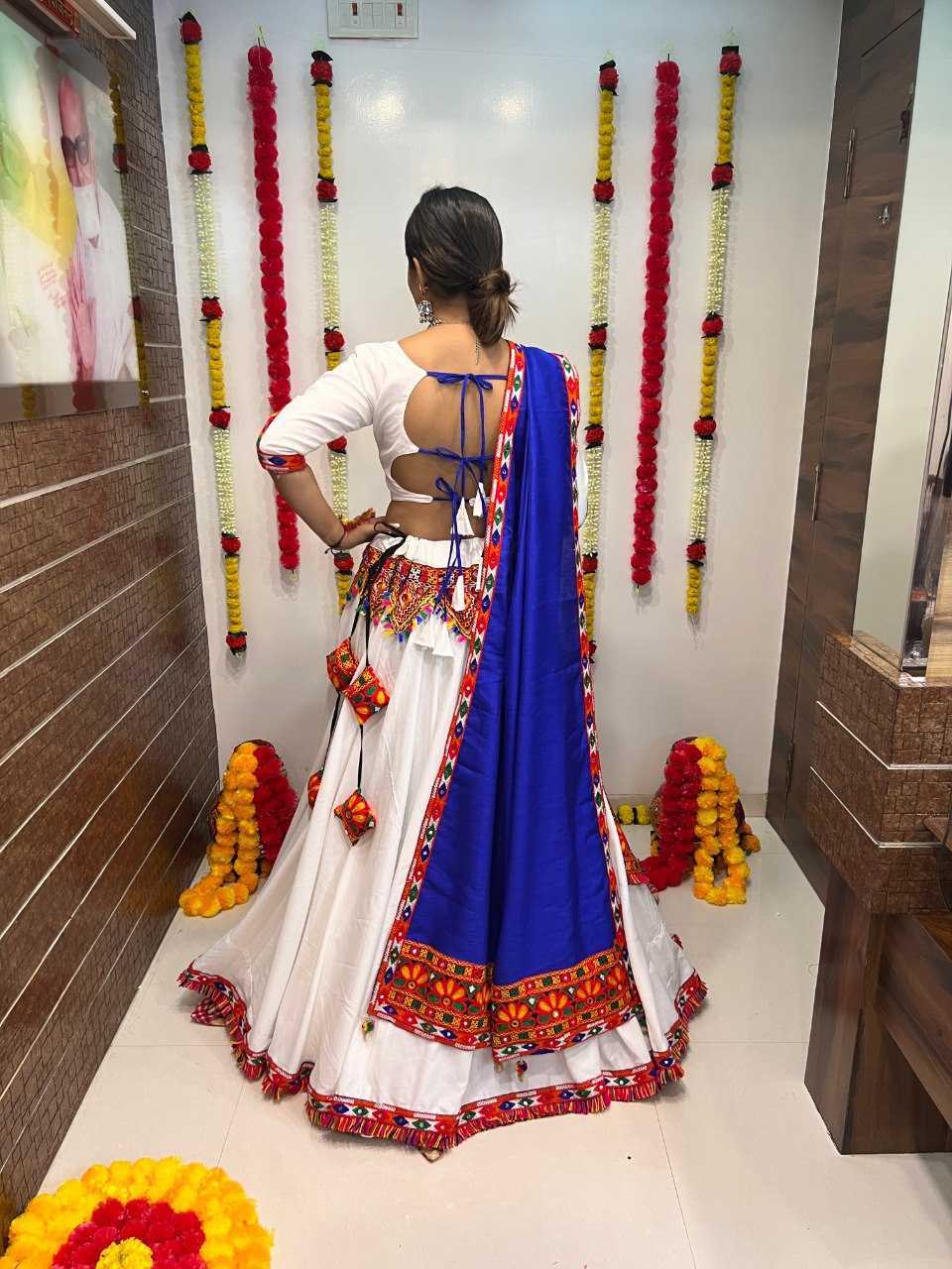 Ynf Soft Cotton Silk RIN227 7053 Lehengas Wedding Collections Festive Collections Wholesale Silk Lehenga Lehenga With Blouse Navratri Chaniya Choli Manufacturer