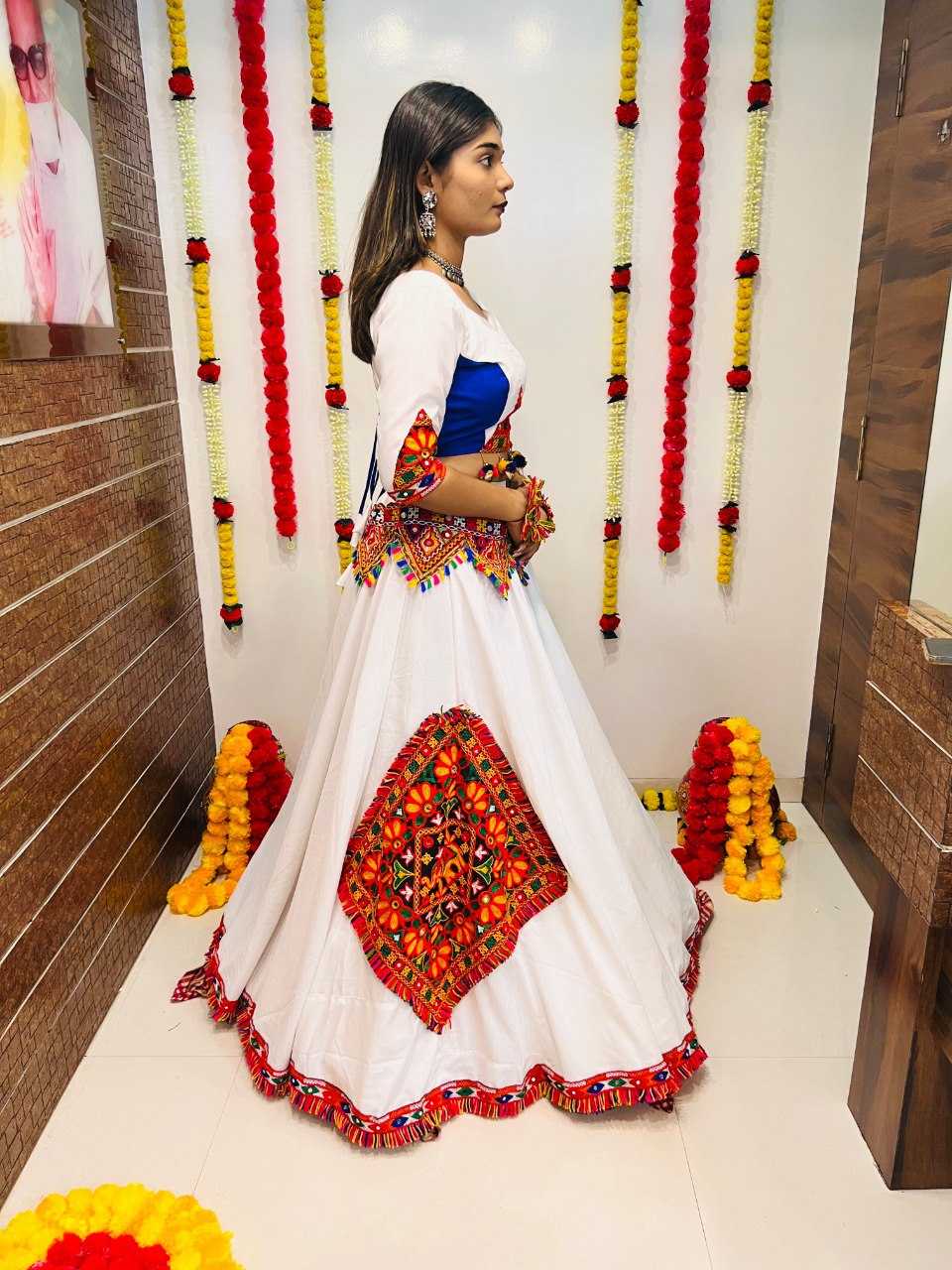 Ynf Soft Cotton Silk RIN227 7053 Lehengas Wedding Collections Festive Collections Wholesale Silk Lehenga Lehenga With Blouse Navratri Chaniya Choli Manufacturer