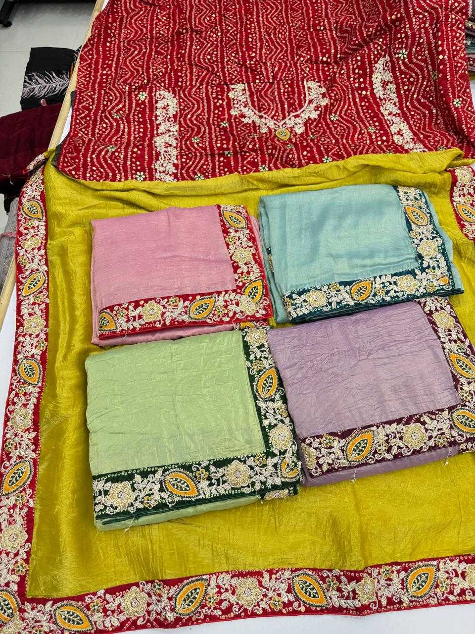 Ynf Soft Gold Crush KESH114 5003 Sarees Wedding Collections Wholesale Designer Sarees Embroidered Sarees Stone Work Saree Manufacturer