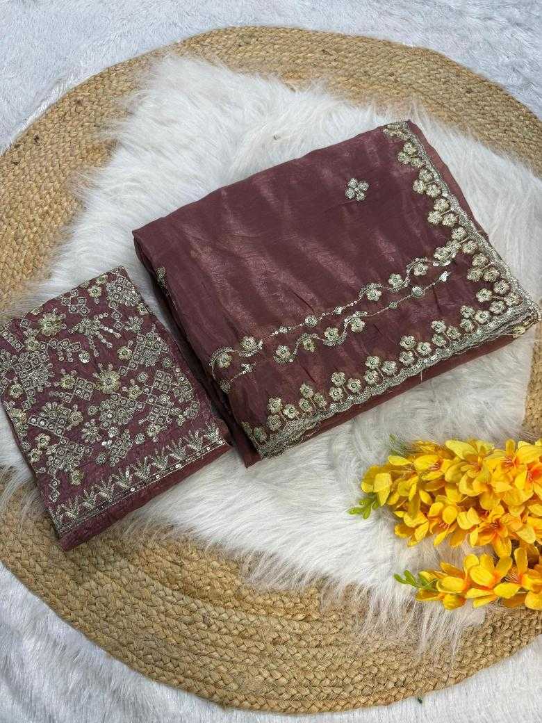 Ynf Soft Gold Crush RIN164 charm Sarees Wedding Collections Festive Collections Wholesale Sequence Sarees Embroidered Sarees Wedding Outfits Manufacturer