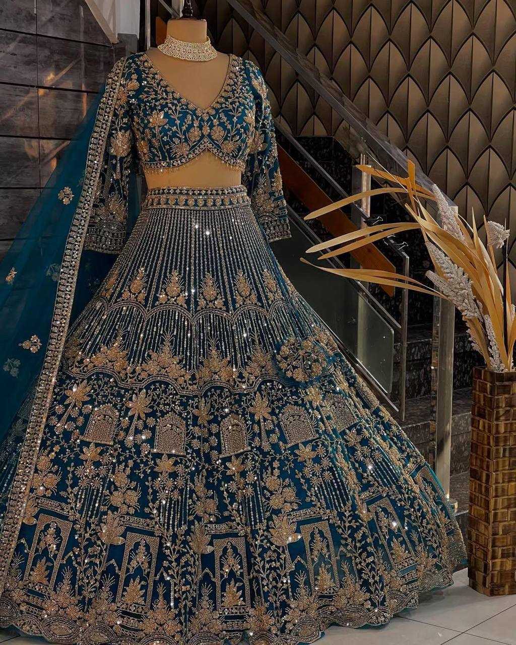 Ynf Soft Net KESH512 1764 Lehengas Wedding Collections Festive Collections Wholesale Designer Lehenga Net Fancy Lehenga Wedding Outfits Manufacturer