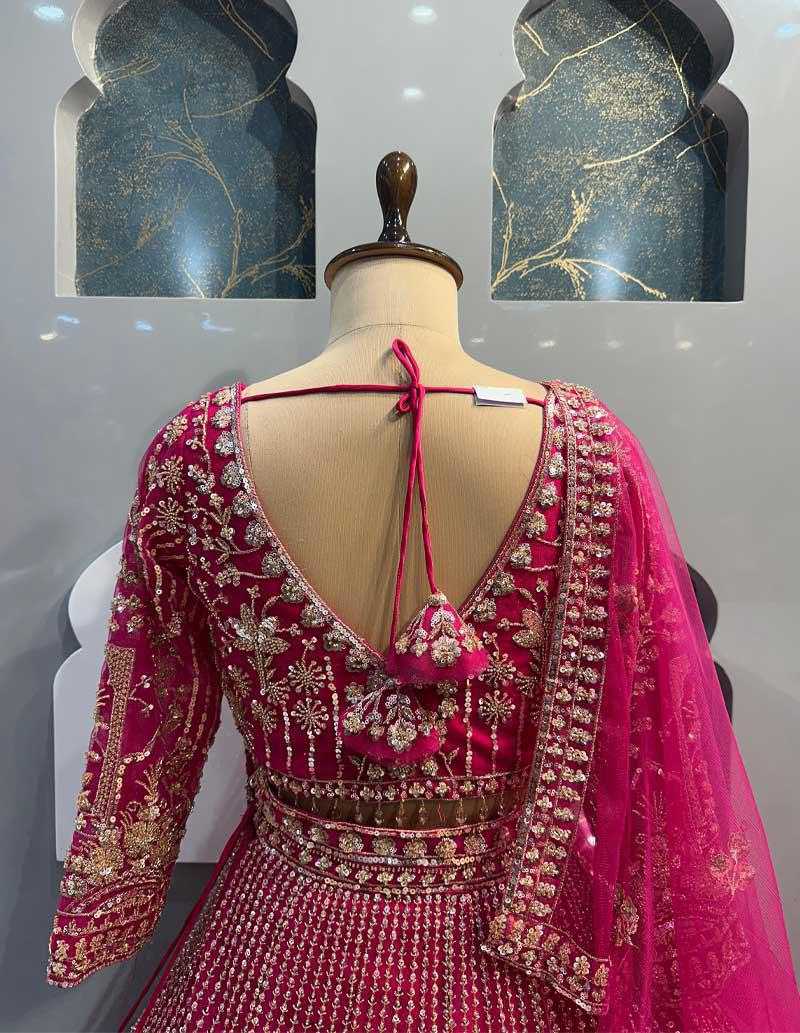 Ynf Soft Net RIN108 1764 Lehengas Wedding Collections Festive Collections Wholesale Wedding Lehenga Net Fancy Lehenga Lehenga With Blouse Manufacturer
