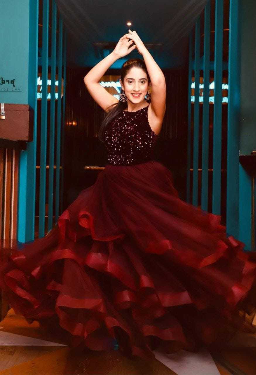 Ynf Soft Net RIN157 2093 Gowns Plus Size Collections Wholesale Party Gowns Net Gowns Designer Gowns Manufacturer
