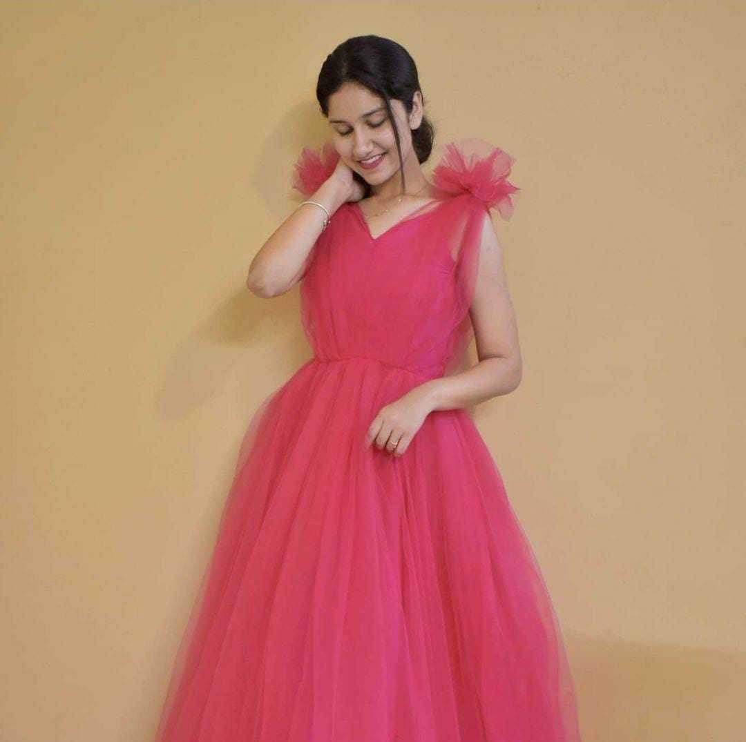 Ynf Soft Net RIN157 2104 Gowns Plus Size Collections Wholesale Party Gowns Net Gowns Designer Gowns Manufacturer