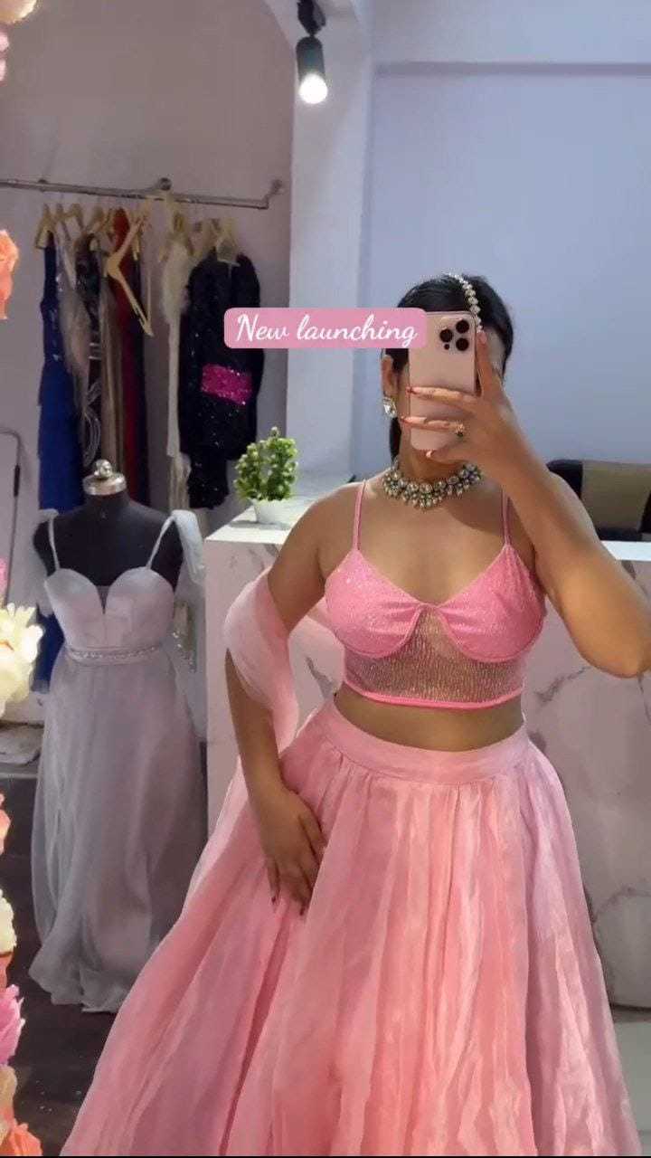 Ynf Soft Net RIN157 5245 Lehengas Wedding Collections Plus Size Collections Wholesale Designer Lehenga Net Fancy Lehenga Pink Lehenga Manufacturer