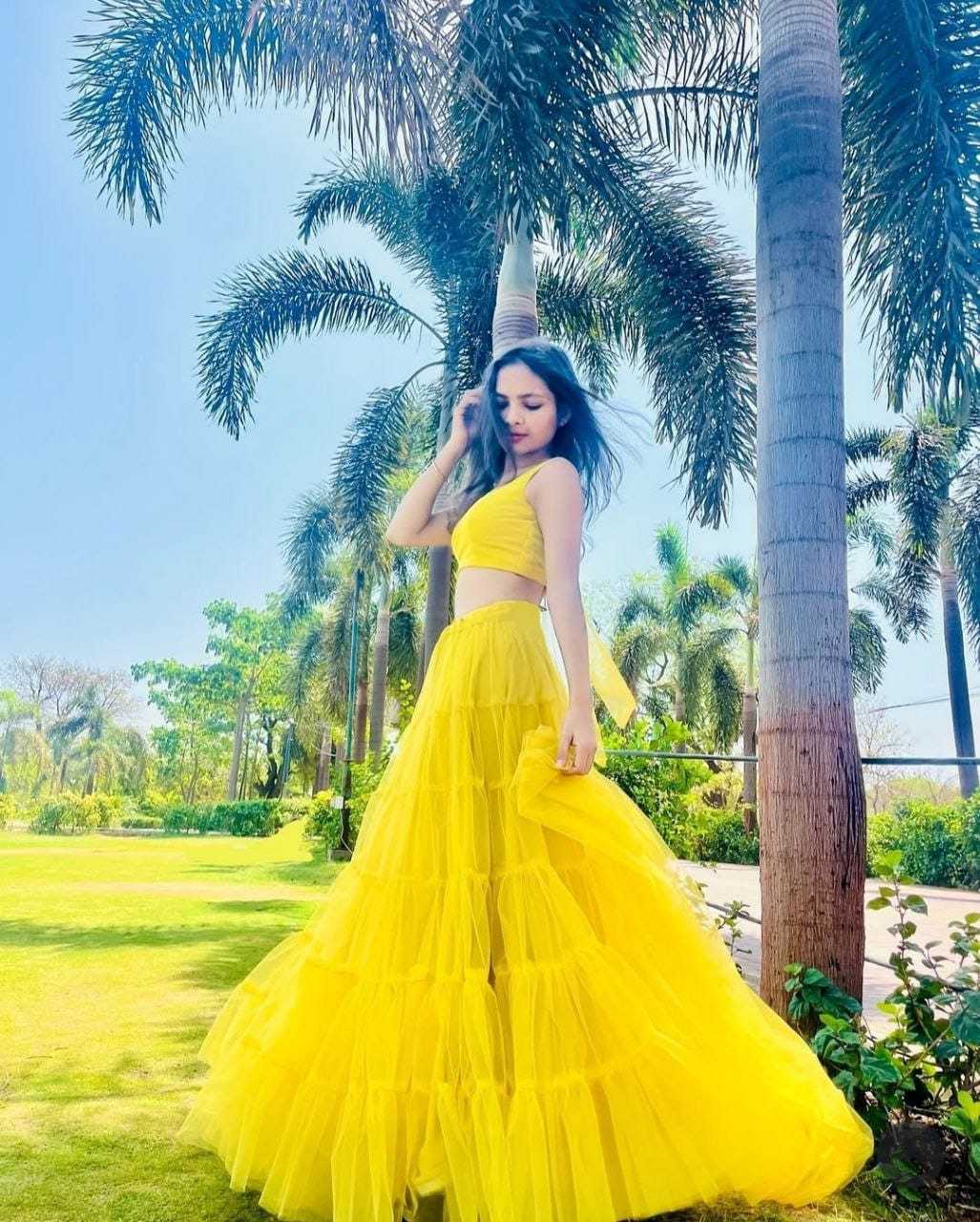 Ynf Soft Net RIN157 5258 Lehengas Plus Size Collections Wholesale Designer Lehenga Net Fancy Lehenga Yellow Lehenga Manufacturer