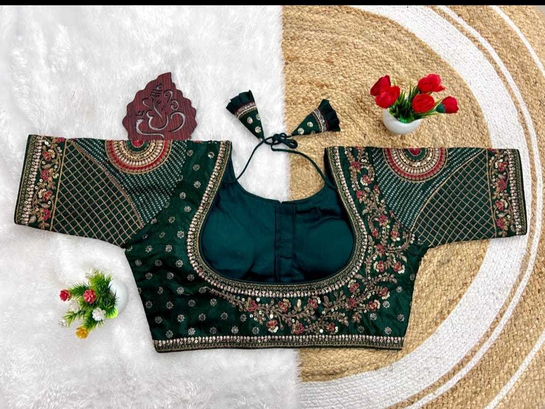 Ynf Soft Silk KESH356 BRIDAL Readymade Blouses Wholesale Sequence Embroidery Blouse Designer Blouse Silk Blouse Manufacturer