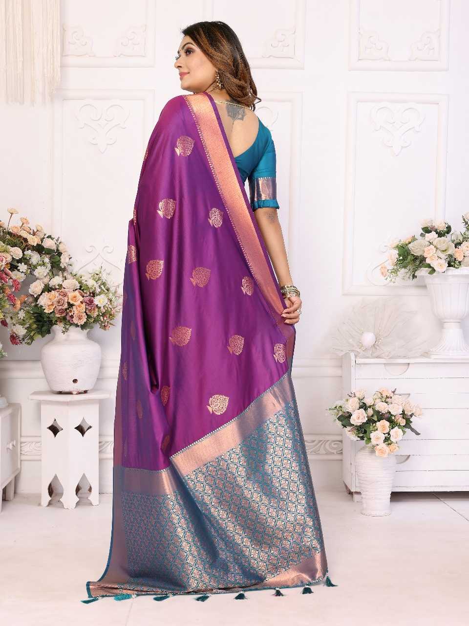 Ynf Soft Silk RIN144 vardhman Silk Sarees Wedding Collections Festive Collections Wholesale Soft Silk Sarees Banarasi Silk Sarees With Zari Work Bridesmaid Outfits Manufacturer