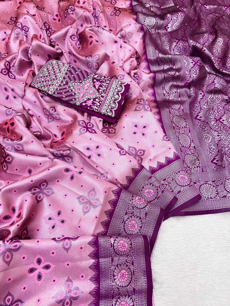 Ynf Soft Silk RIN209 Chandrika Silk Sarees Wholesale Soft Silk Sarees Zari Border Silk Sarees Embroidered Silk Sarees Manufacturer