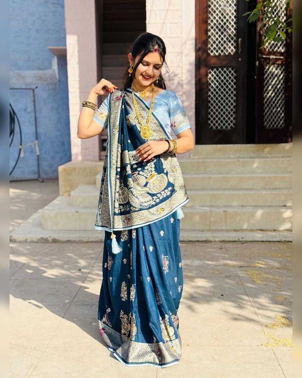 Ynf Soft Silk RIN222 Matka Silk Sarees Wedding Collections Festive Collections Wholesale Soft Silk Sarees Designer Silk Sarees Zari Border Silk Sarees Manufacturer