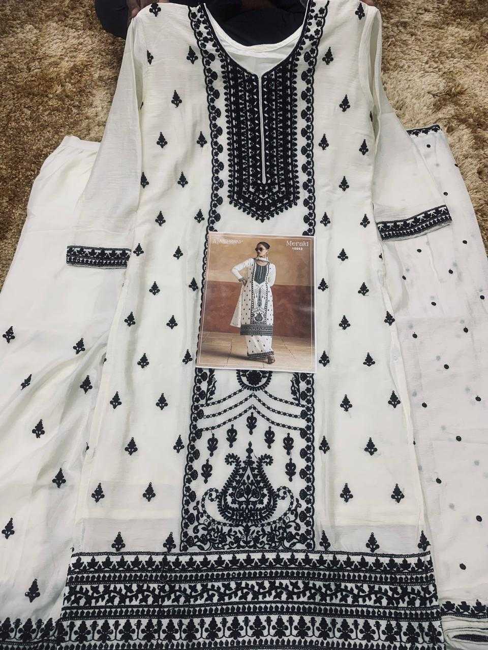 Ynf Soft Vichitra KESH504 10053 Suits & Dresses Wedding Collections Festive Collections Wholesale Sharara Salwar Suits Embroidery Suits Designer Suits Manufacturer