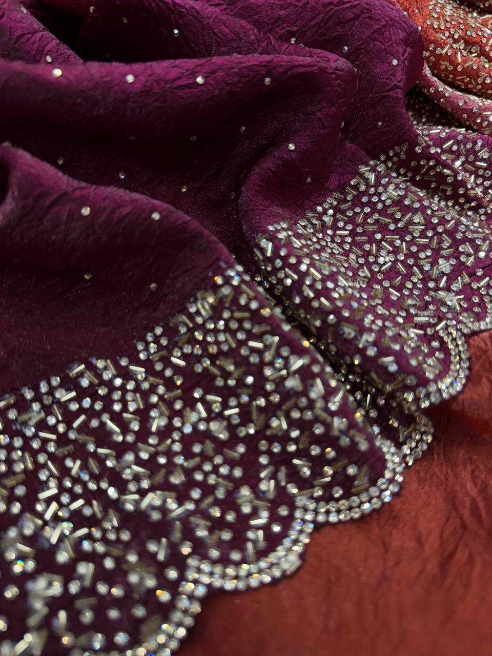 Ynf Space Silk RIN151 5453 Sarees Wholesale Designer Sarees Work Sarees Manufacturer