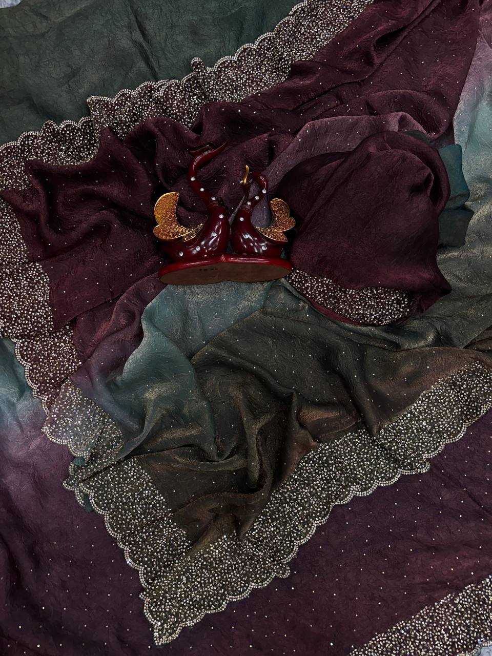 Ynf Space Silk RIN151 5453 Sarees Wholesale Designer Sarees Work Sarees Manufacturer
