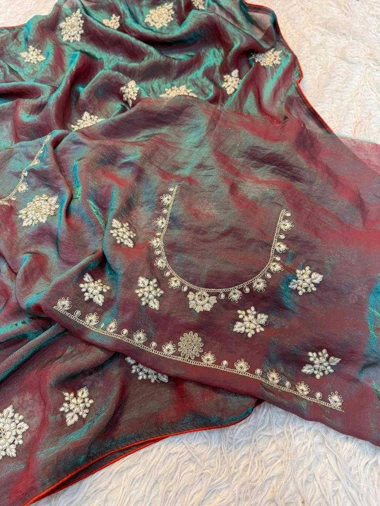 Ynf Space Silk RIN178 Glow Silk Sarees Wedding Collections Festive Collections Wholesale Designer Silk Sarees Fancy Silk Sarees Embroidered Silk Sarees Manufacturer