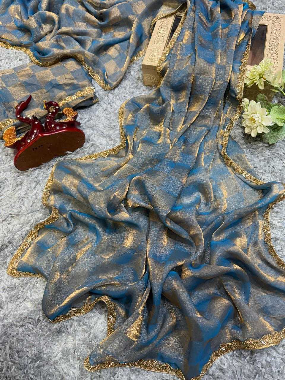 Ynf Space Silk RIN216 muskan Sarees Wedding Collections Festive Collections Wholesale Lace Border Sarees Silk Sarees Golden Sarees Manufacturer