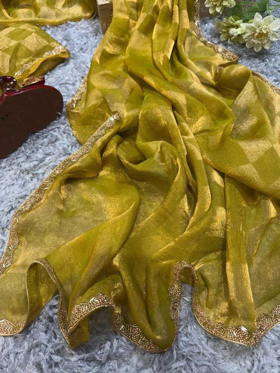 Ynf Space Silk RIN216 muskan Sarees Wedding Collections Festive Collections Wholesale Lace Border Sarees Silk Sarees Golden Sarees Manufacturer